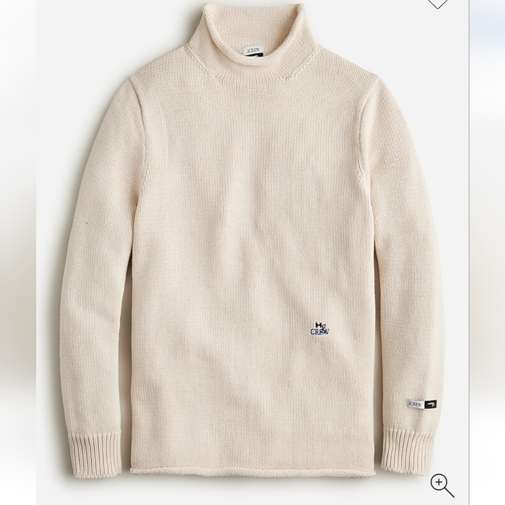 HommeGirls x J.Crew Limited Edition Heritage Rollneck Sweater